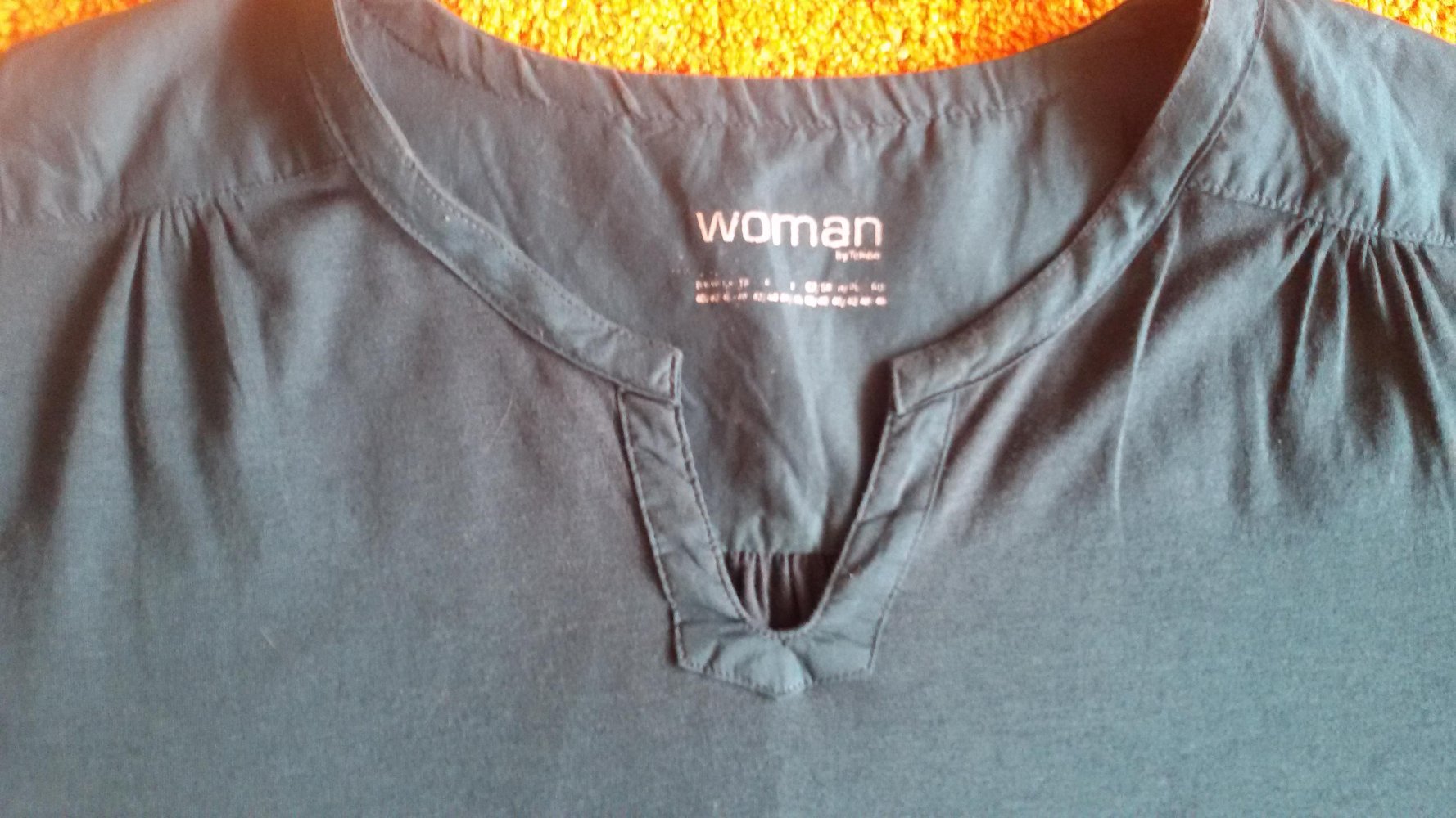 Damen Shirt Jersey Pullover Gr.40 Tannengrün von Woman NW 