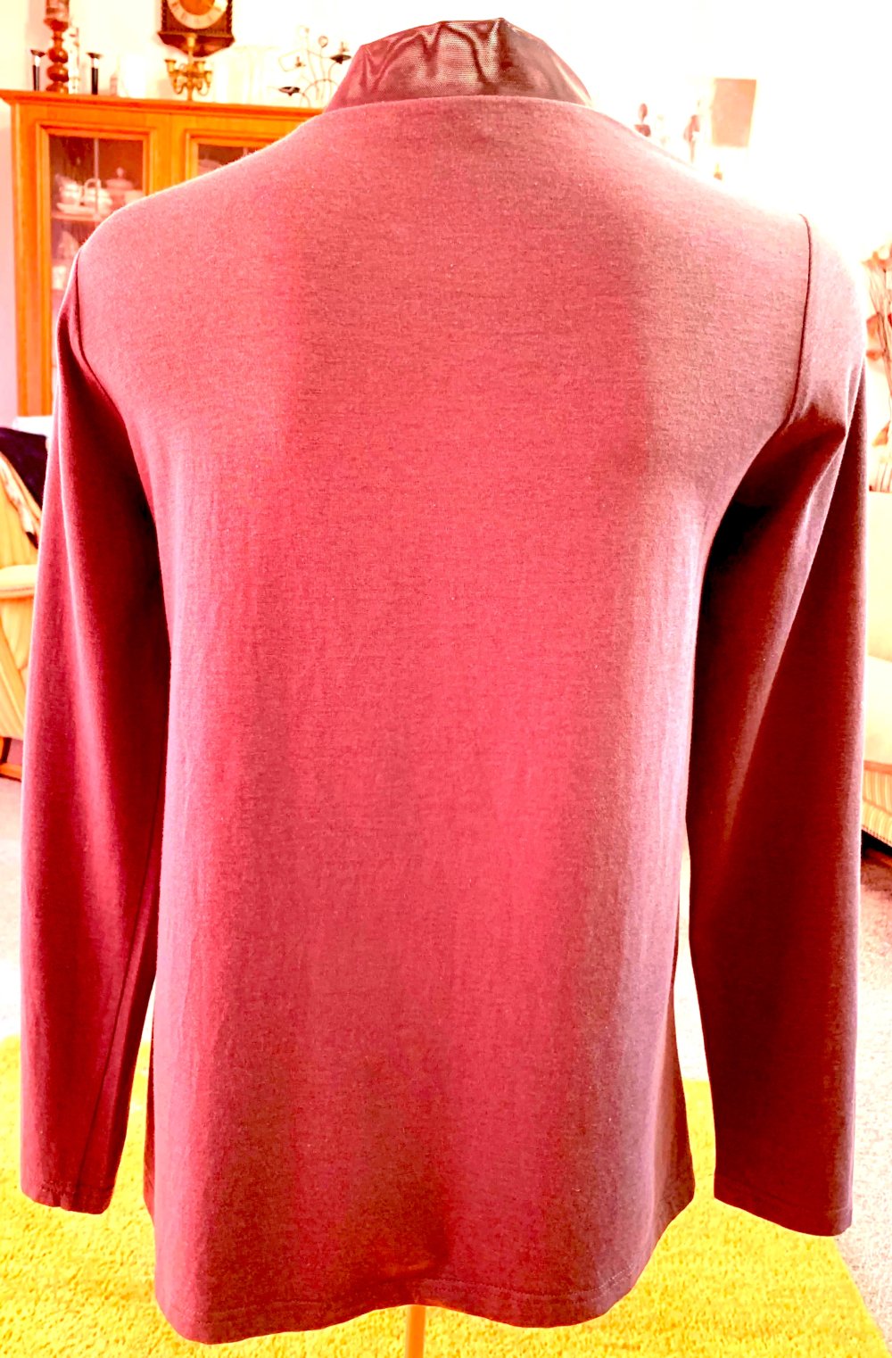 Damen Überwurf Jersey Cardigan Gr.S in Braun von Body NW 