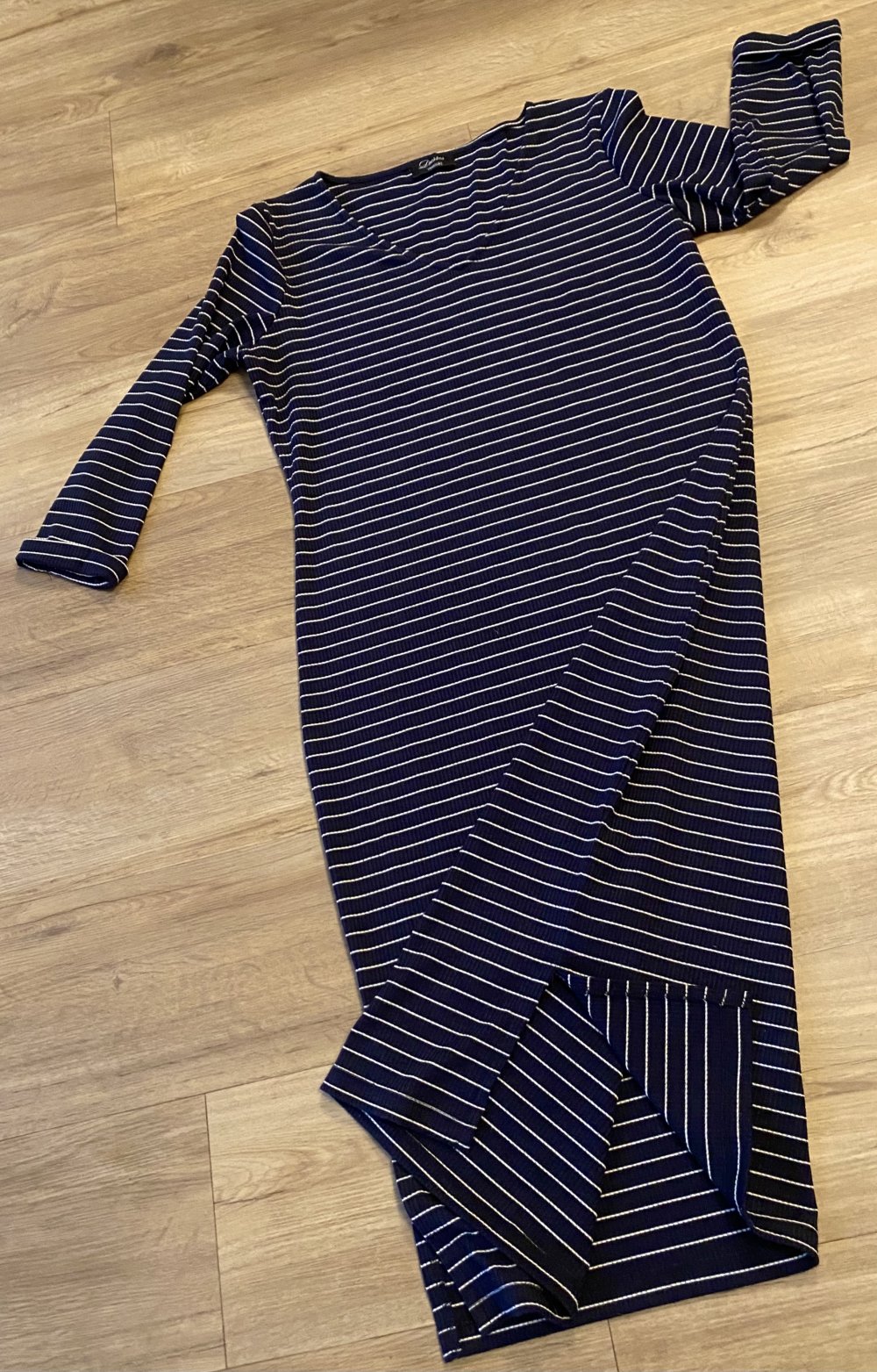 Damen Kleid ⚓ Gestreiftes Jersey Kleid Gr.40 von Yessica (C&A) 