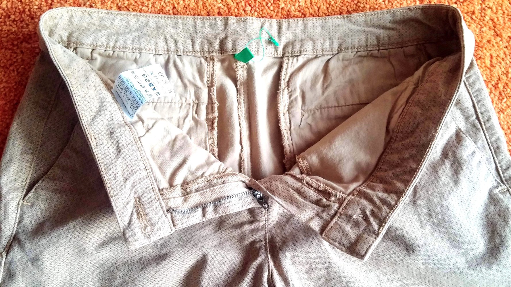 NEU Damen Hose Jeans Stretch Gr.38 Karamell von United Colors of Benetton