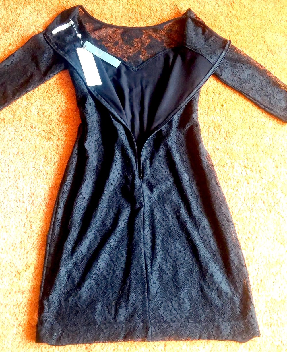 NEU Damen Abend Kleid aus Spitze Gr.36 Schwarz Betty & Co P.119,99 € ✨