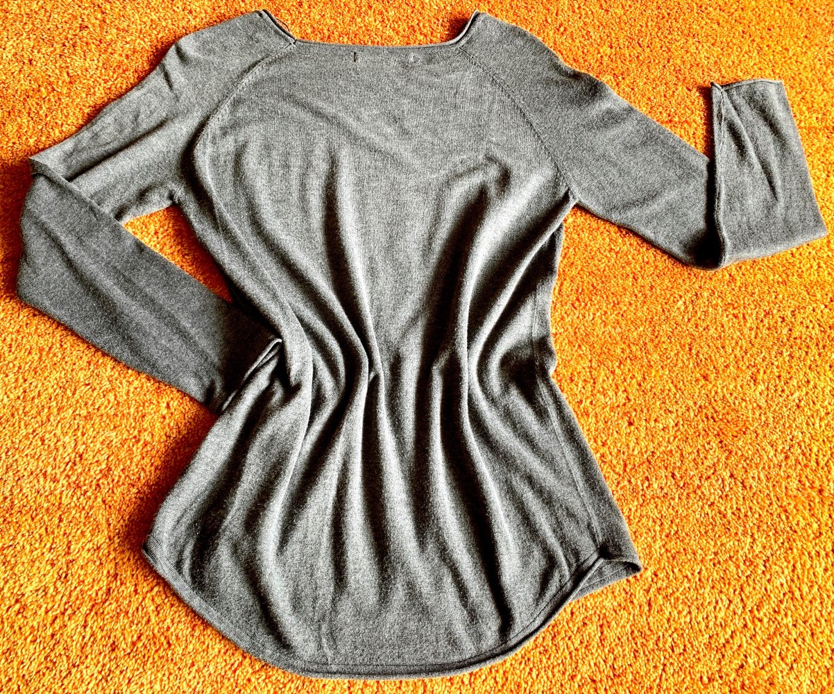Damen Pullover Shirt Feinstrick Gr.M in Grau von Vero Moda  