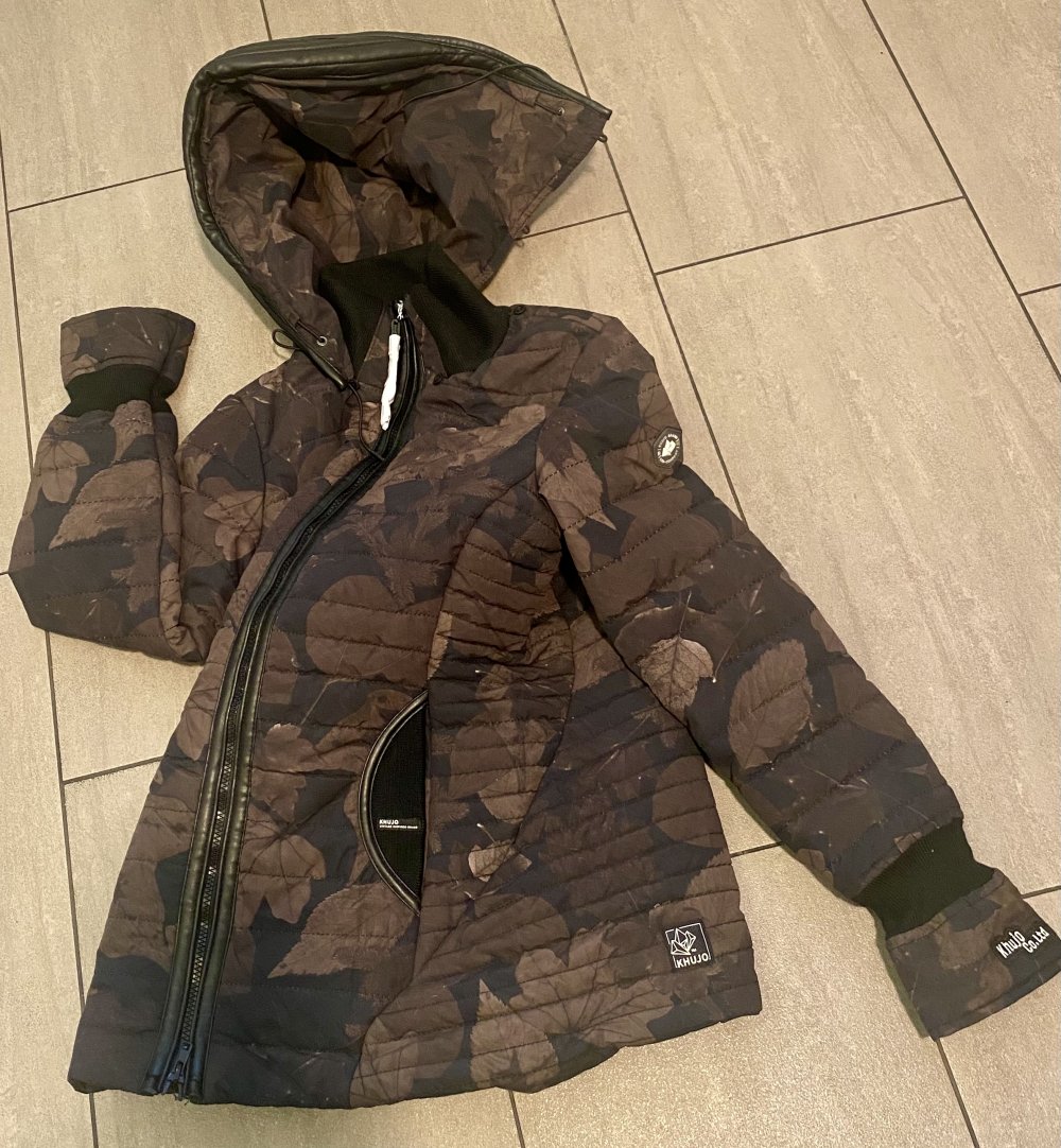 NEU Damen Jacke Winterjacke Gr.S Braun/Schwarz Khujo Modell MIDD 