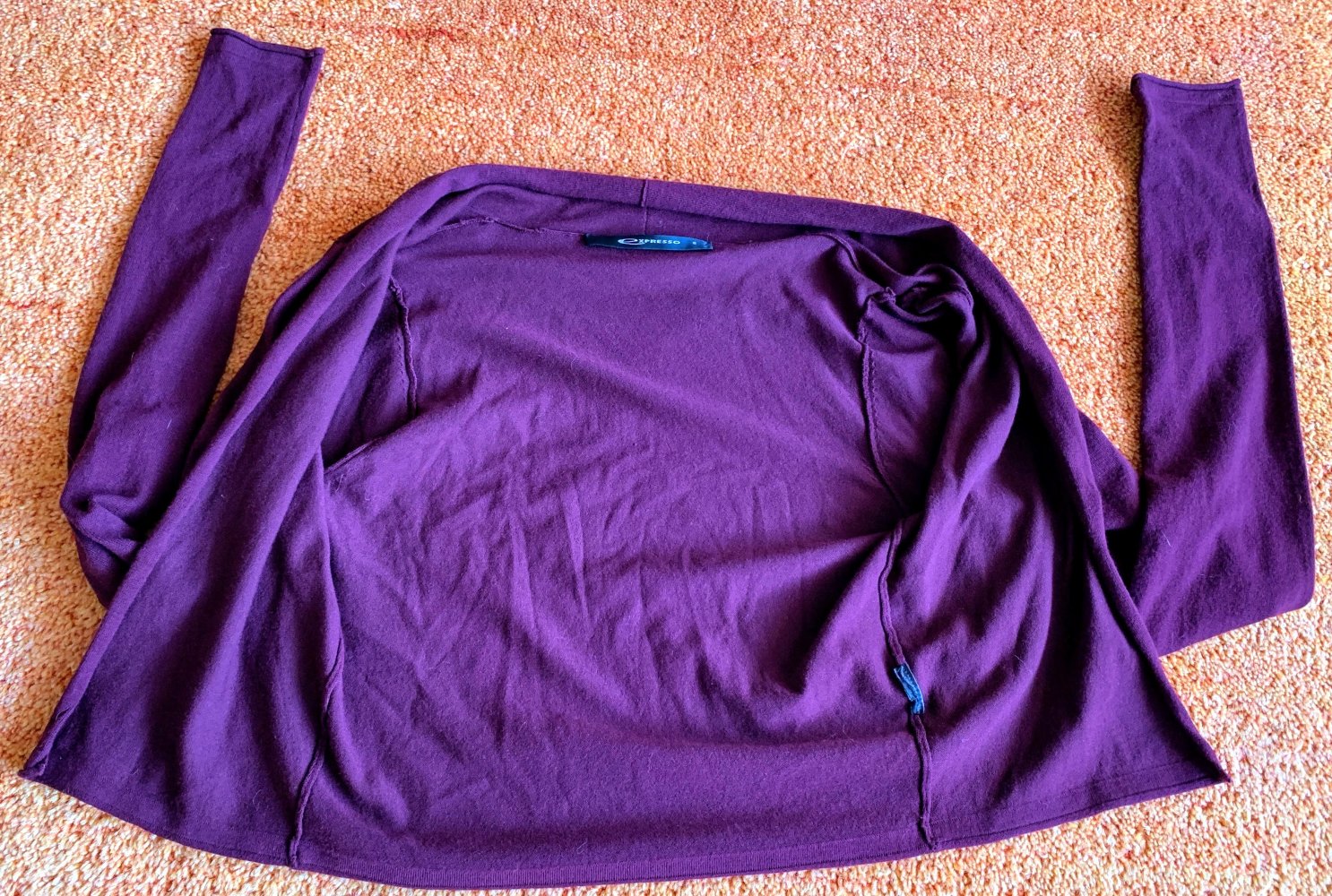 Wunderschöner Damen Bolero von Expresso Gr.XS Bordeaux Neuwertig  