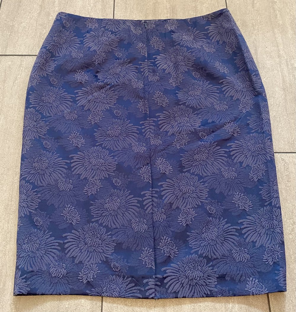 NEU Damen Rock Eleganter Jacquard-Rock Gr.46 in Blau von Atelier Gardeur