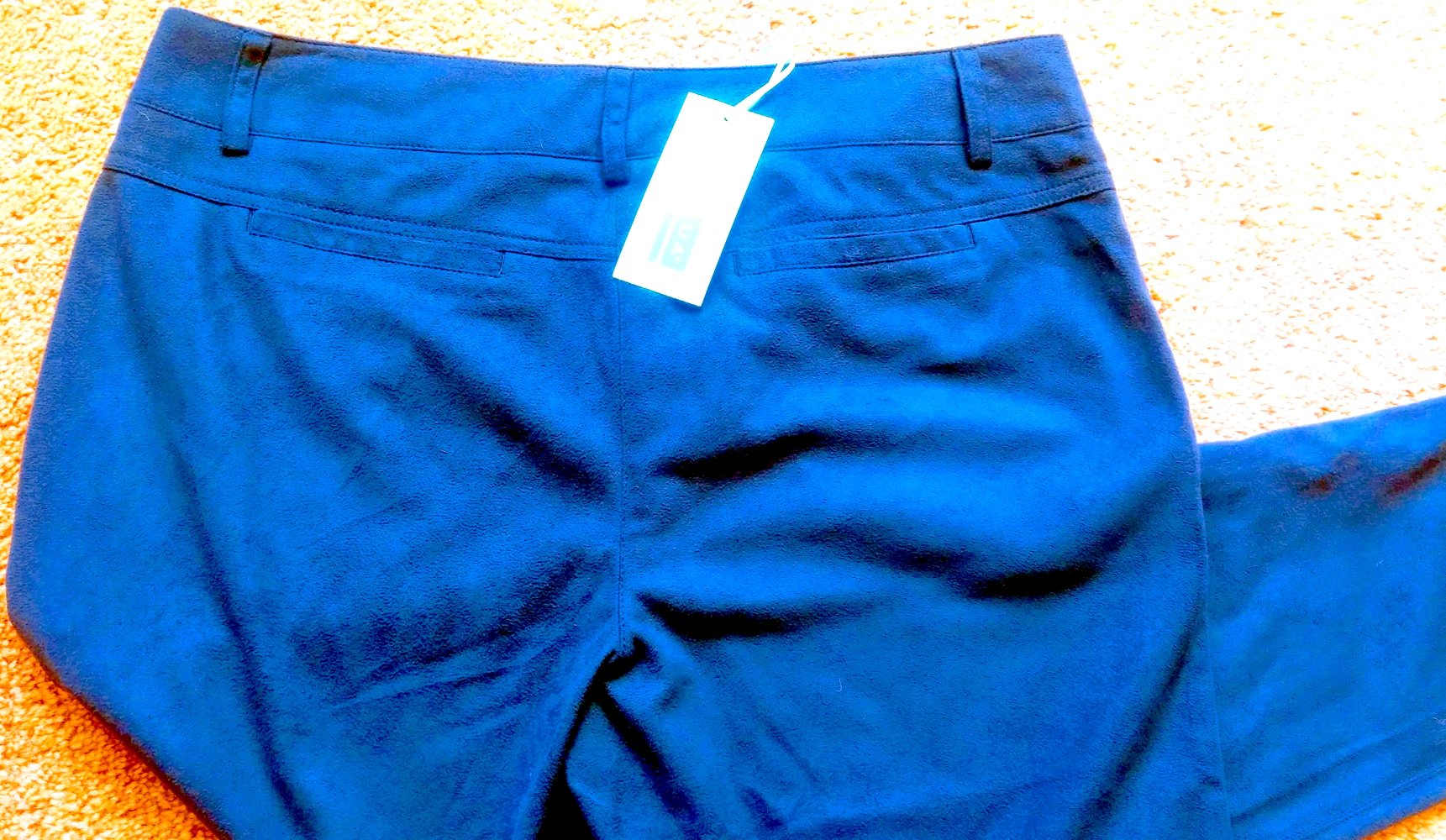 NEU Damen Hose Business Wildleder Imitat Gr.42 in Braun Kapalua P.119,95€ 