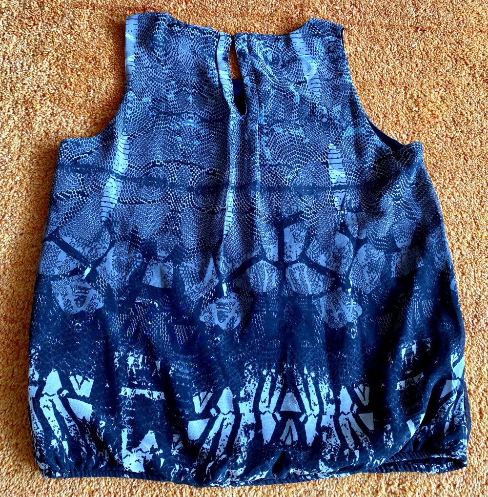 NEU Damen Bluse Sommer Ballonform Gr.M in Grau von Vero Moda 