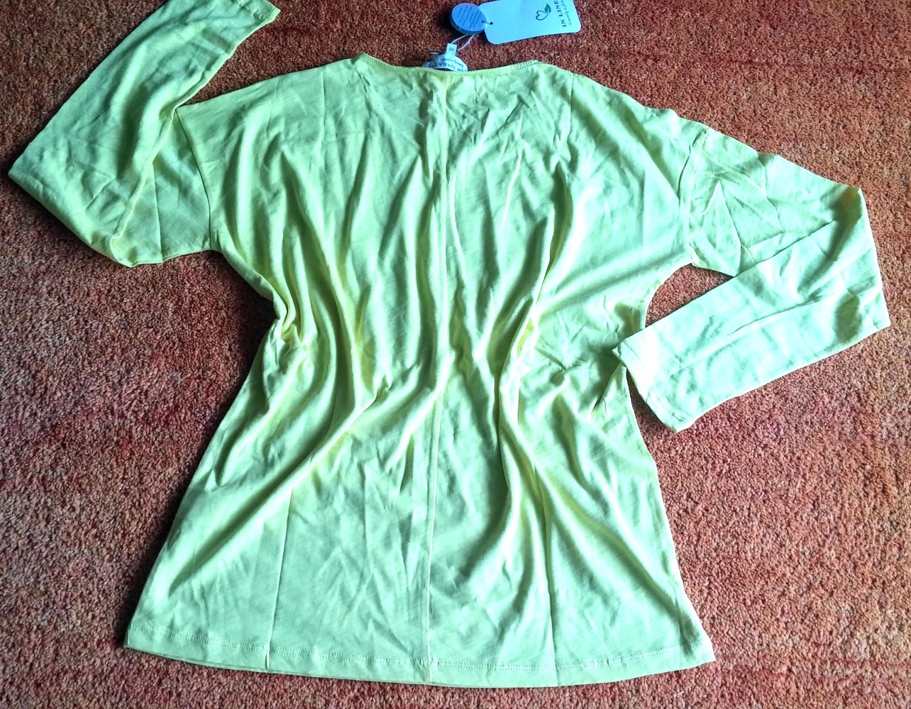 NEU Damen Shirt Gr.40 In Linea Farbe Lemon NP 29,99 €