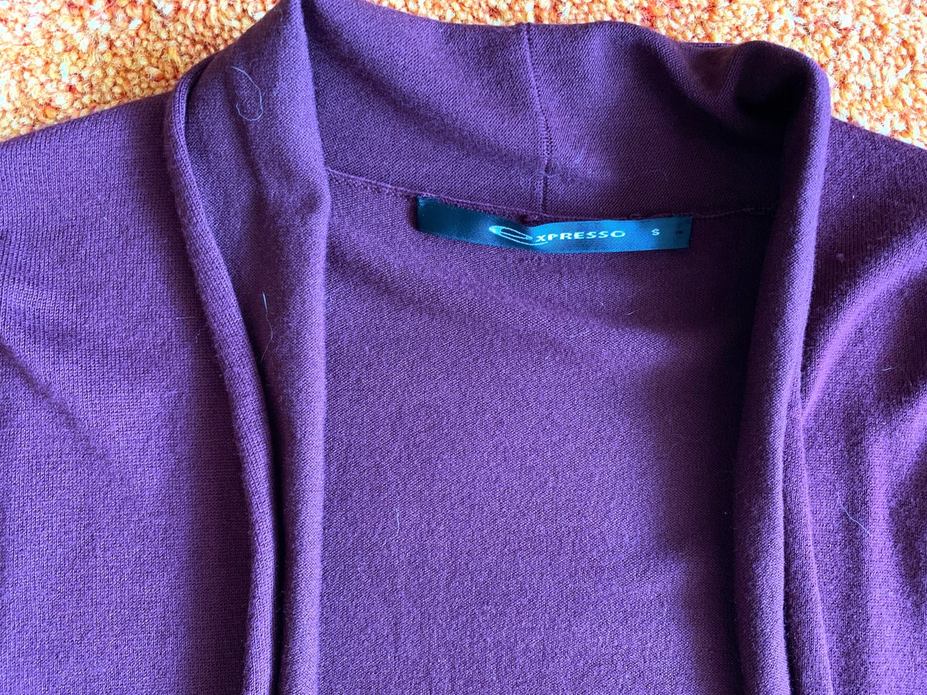 Wunderschöner Damen Bolero von Expresso Gr.XS Bordeaux Neuwertig  