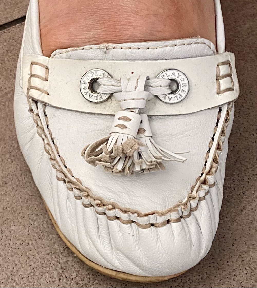 Damen Echtleder Schuhe Vintage Elegant in Creme Gr.39 von Replay 