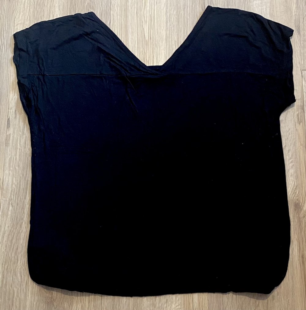 Damen Shirt Jersey Print Glitzer Gr.M in Schwarz von Boule