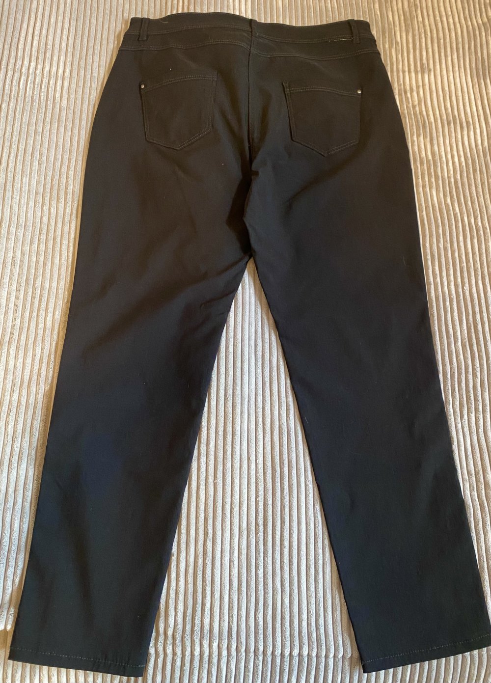 Daneben Hose Elegante Stretch Jeans Gr,42 in Schwarz von Mark Adam NW 