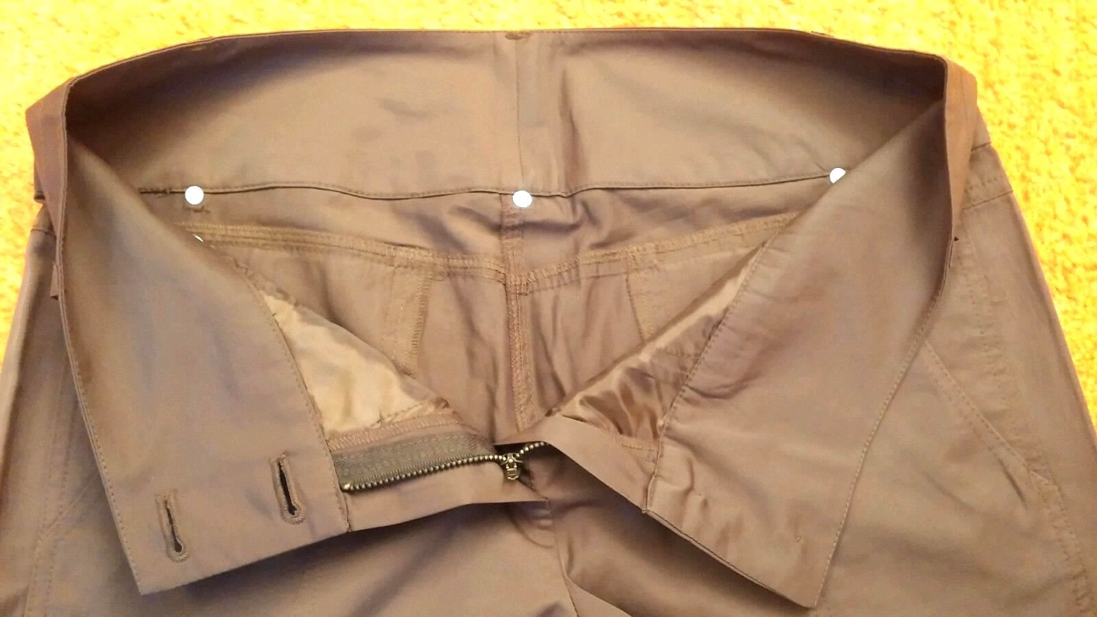 NEU Damen Hose 7/8 elegant Gr.38 Braun Boutiqueware 