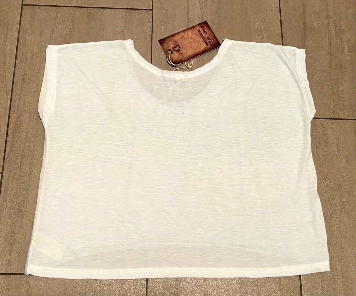 NEU Damen Shirt Sommer Kimono Gr.S–L Grün/Grau verwaschen Khujo 