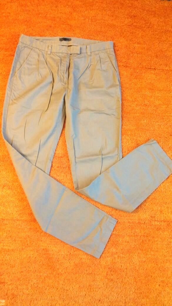 Damen Hose Stoffhose im Jeans Stil Gr.M Beige Moscow NW 