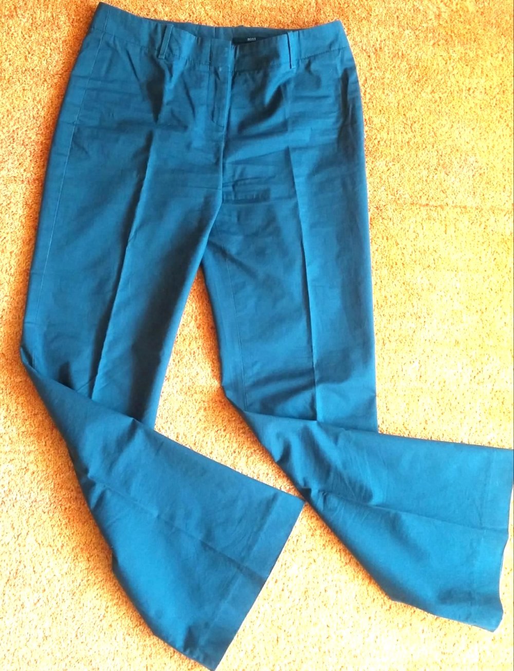 Damen Hose Business Stoffhose Gr.36 in Anthrazit von BOSS