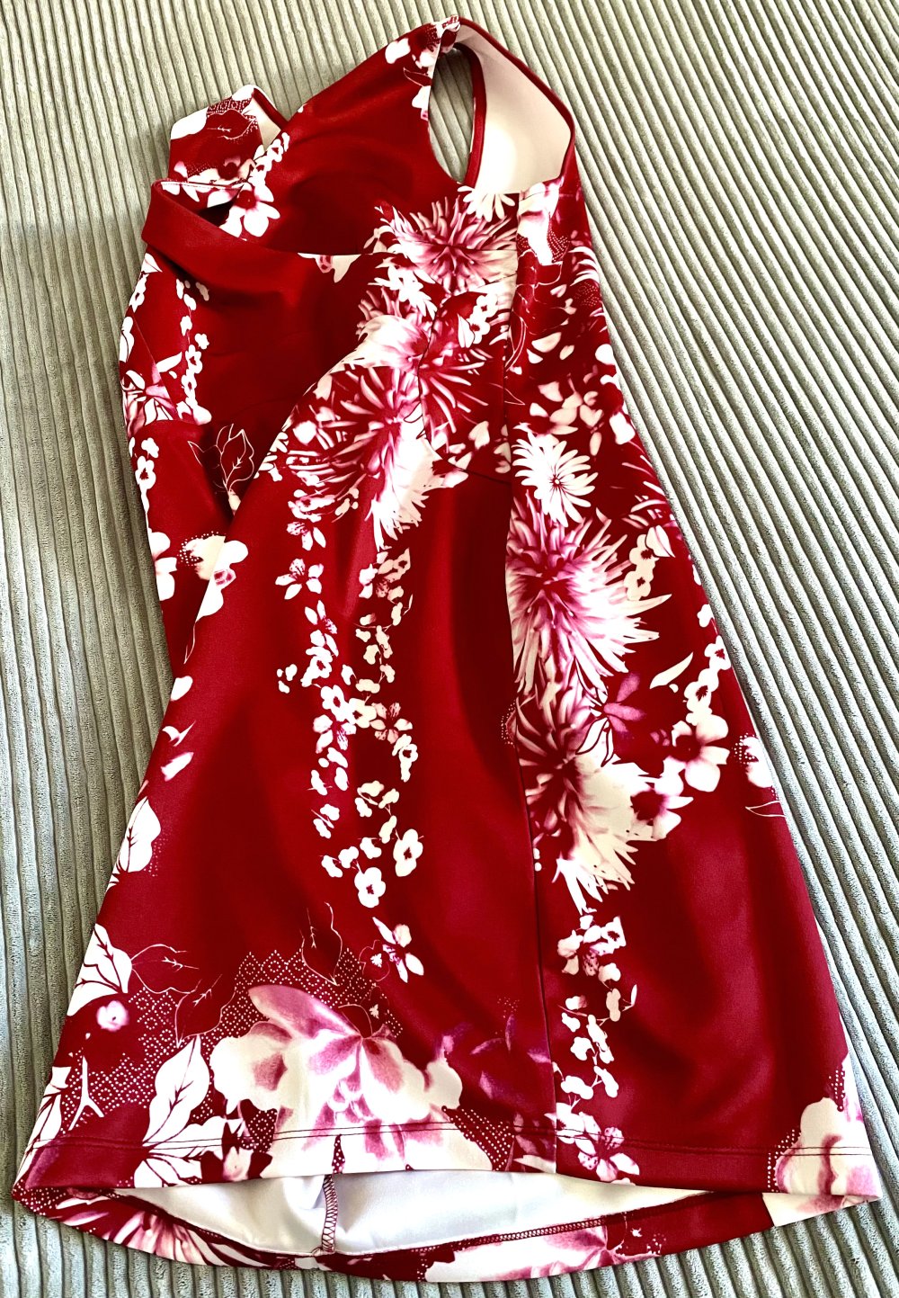 Damen kleid Sommer Wickeloptik ärmellos Gr.40, geblümt  Bodyflirt Boutique NW 