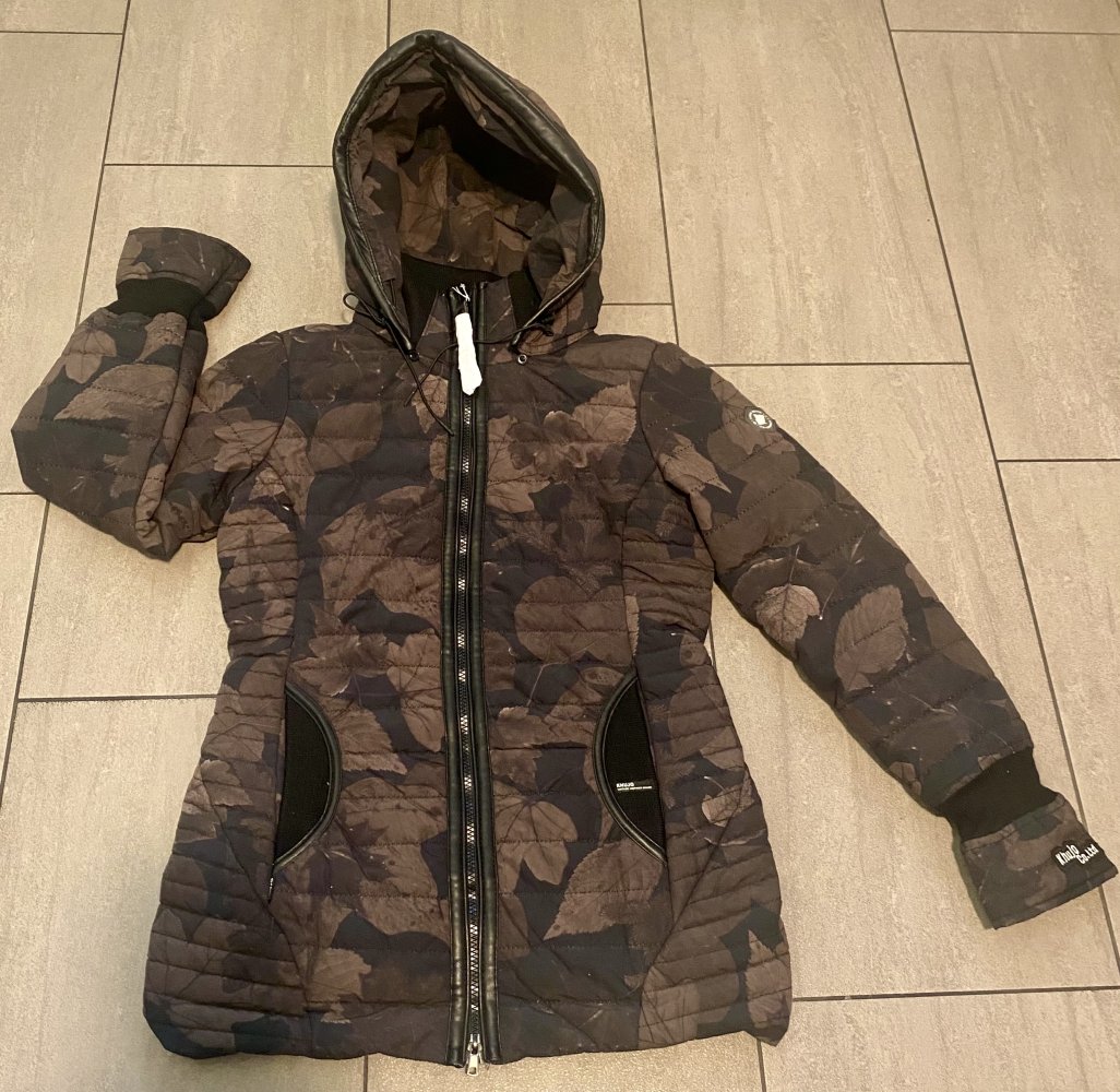 NEU Damen Jacke Winterjacke Gr.S Braun/Schwarz Khujo Modell MIDD 