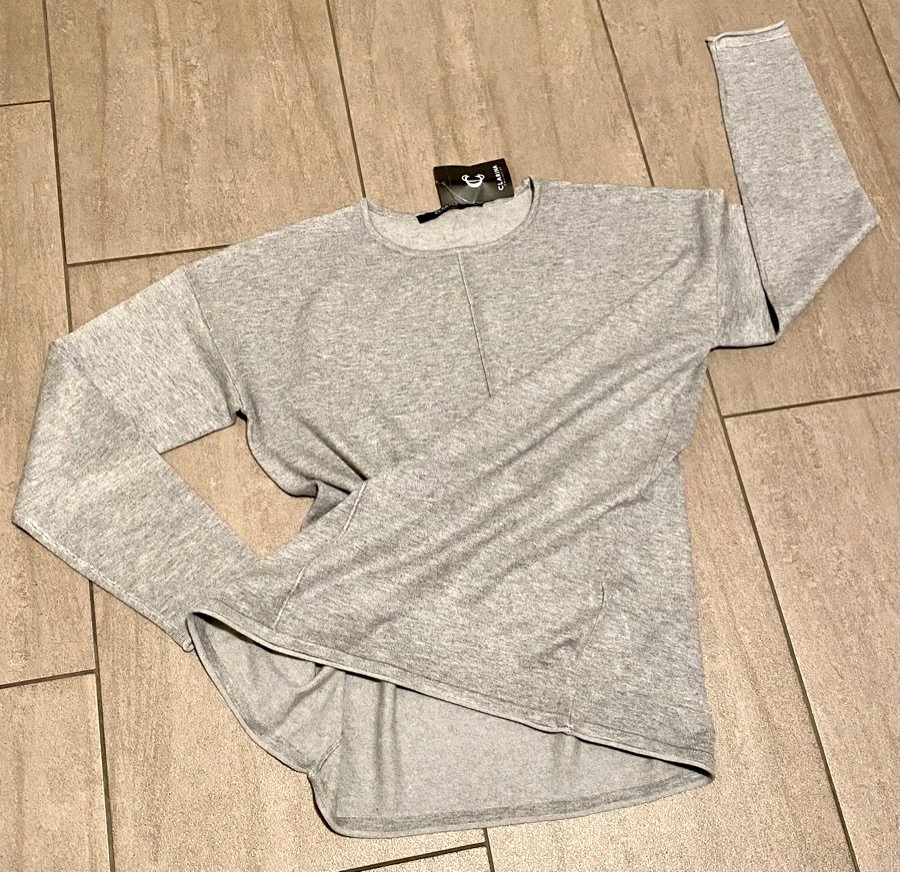 NEU Damen Pullover Kimono Strick Gr.44 in Grau von Clarina P.29,99€ 