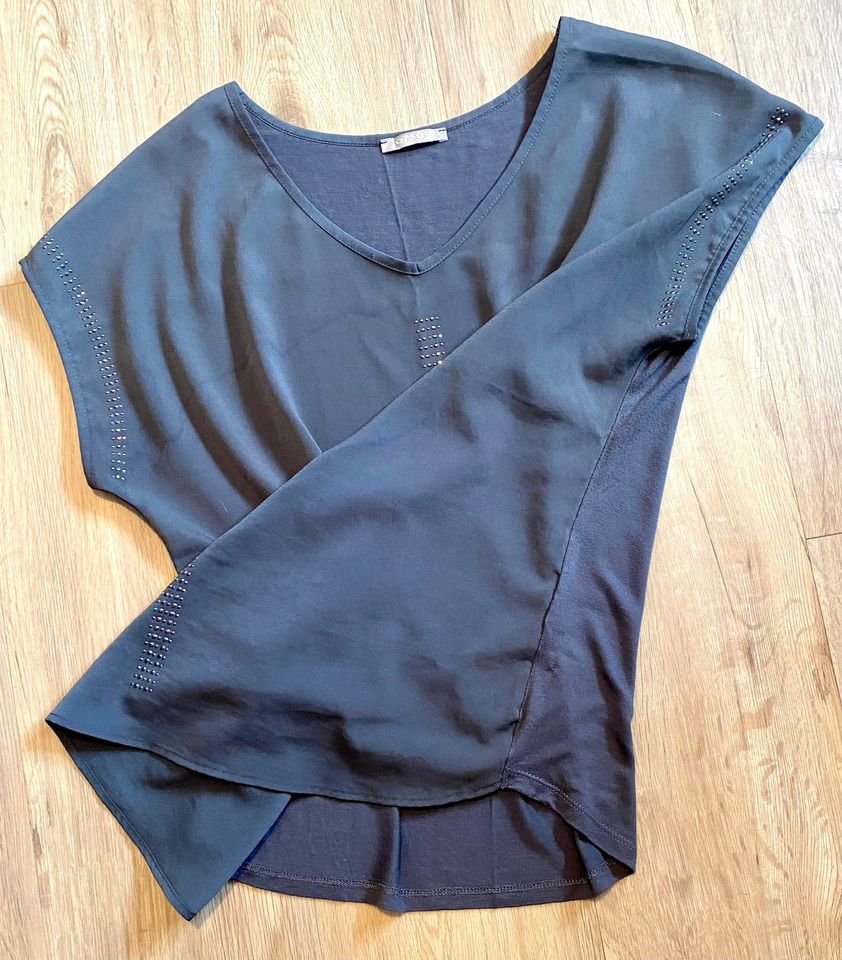 Damen Shirt Kimono Sommer Glitzer Gr.M in Grau von Orsay NW