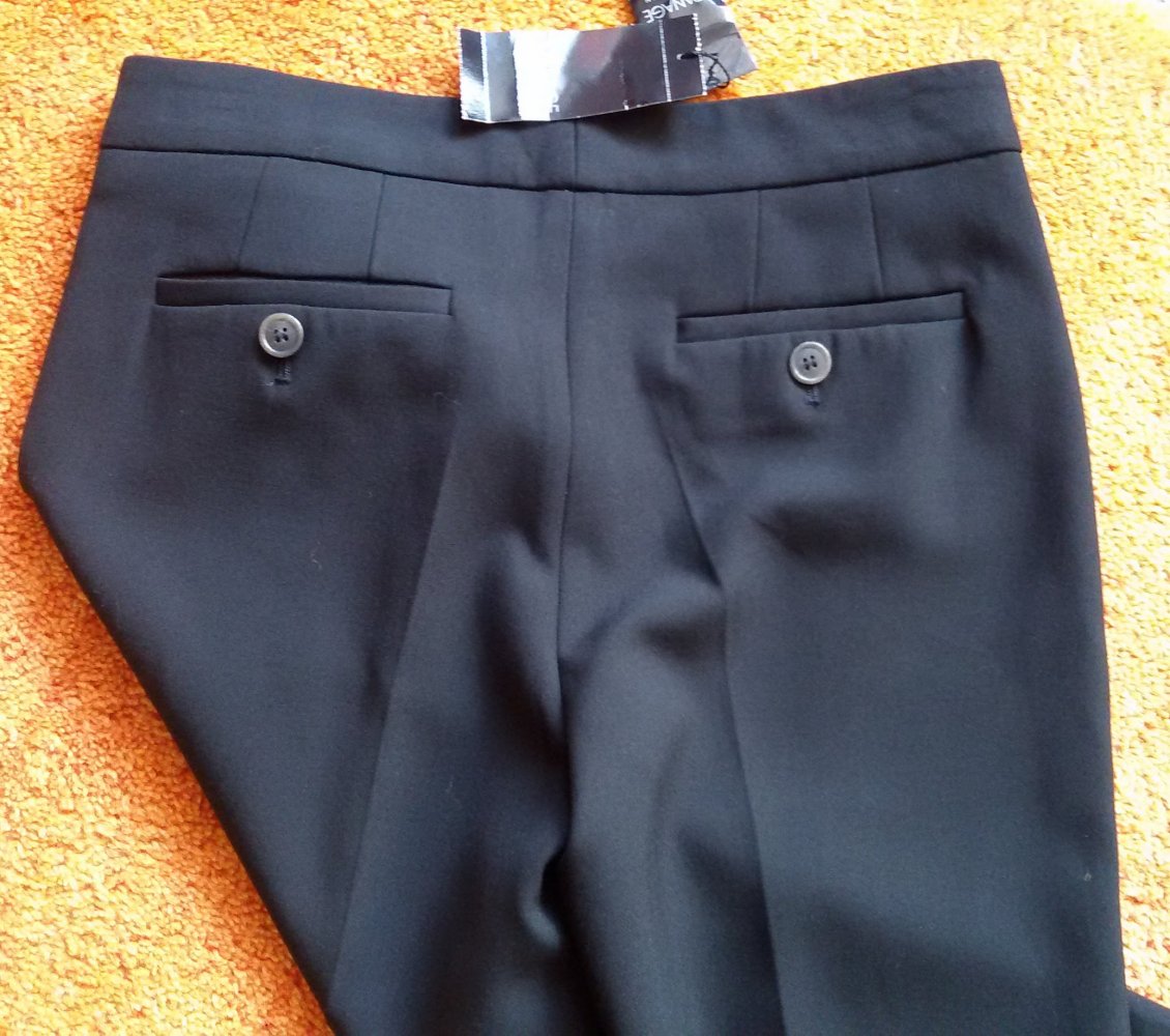 NEU Damen Hose Business Elegant Stretch Gr.36 in Schwarz von Apanage 
