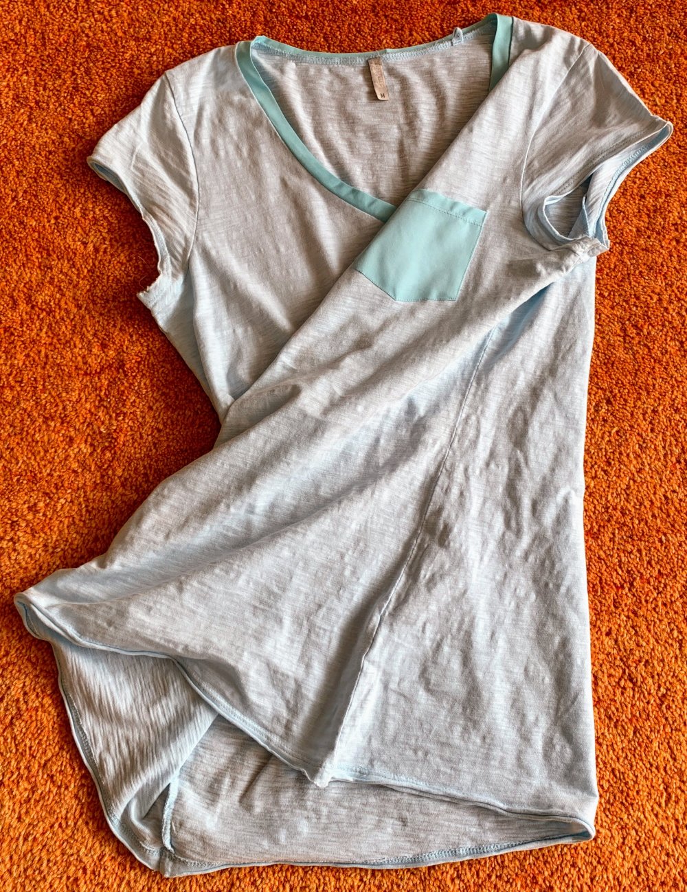 Damen Tunika Sommer Shirt Gr.S in Blau von Laura Torelli 