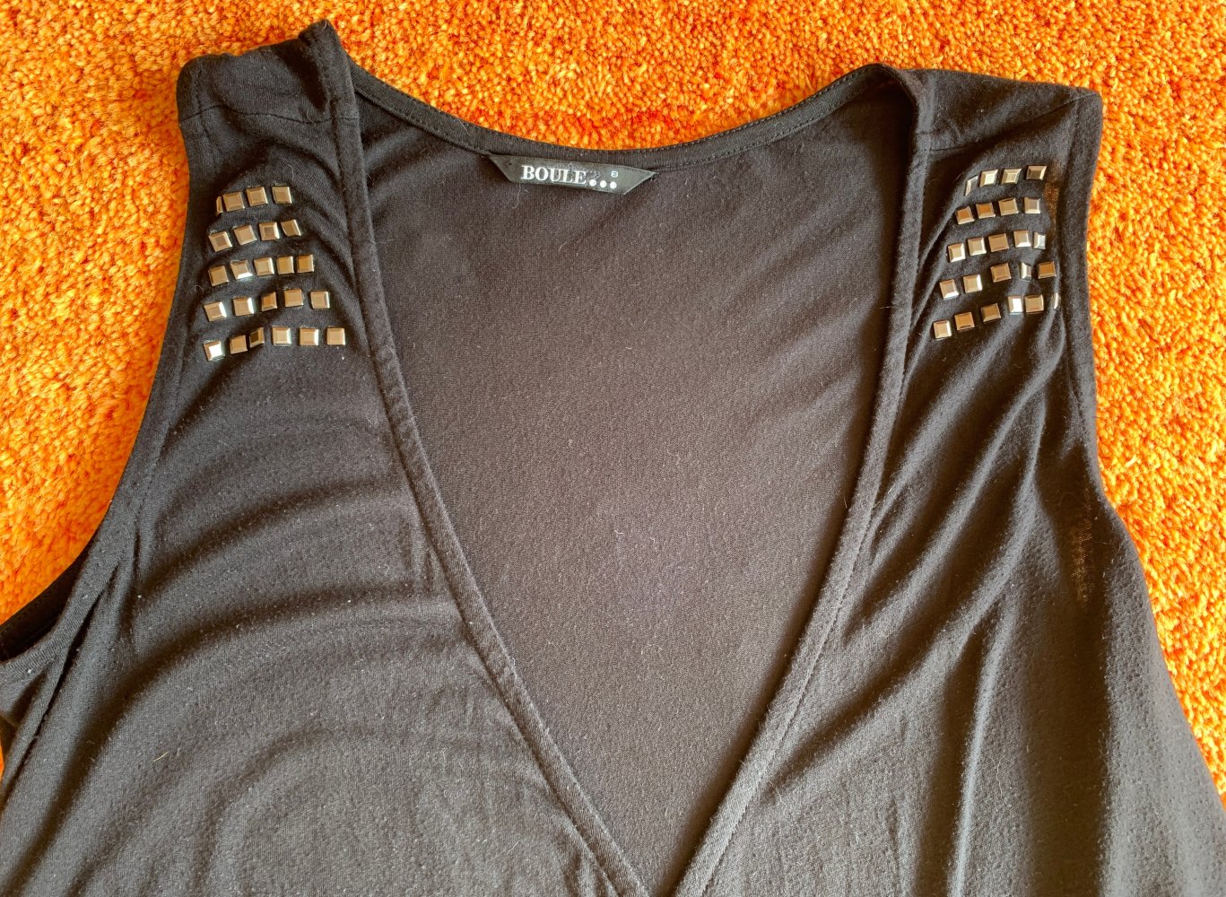 Damen Kleid Poncho Überwurf Gr.S Schwarz von Boule 