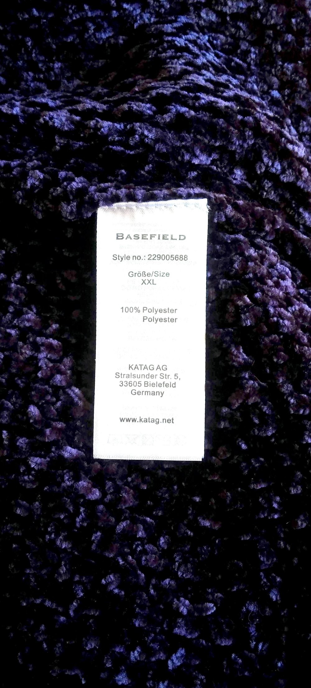 NEU Damen Jacke Strickjacke Cardigan Gr.XXL in Lila Basefield P.49,99€