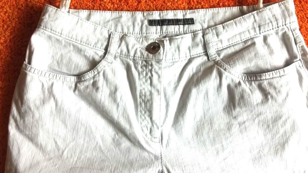 Damen Hose Sommer Caprihose Gr.38 Grau Gerke my Pants
