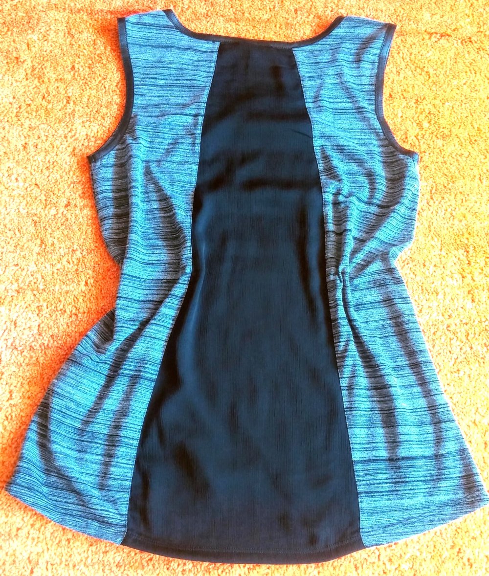 Damen Shirt Sommer Top Gr.36 Schwarz/Grau von Street One 