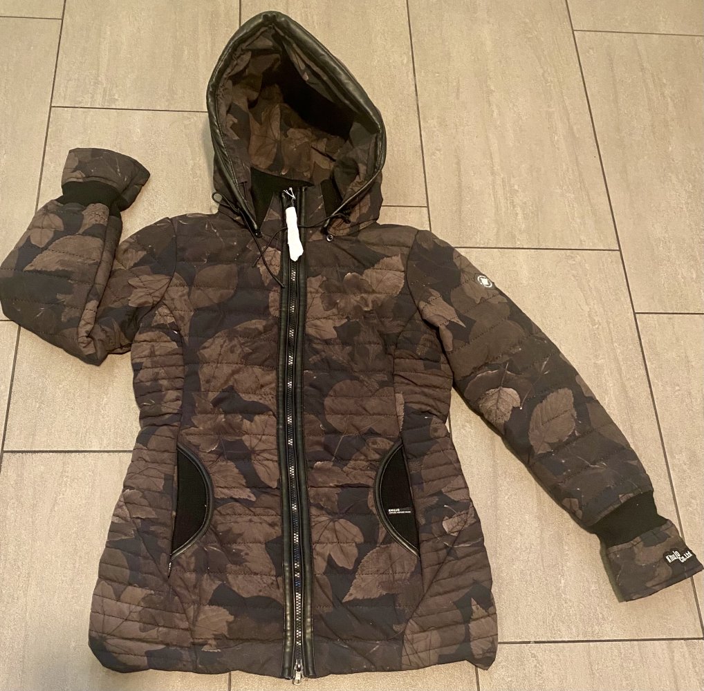 NEU Damen Jacke Winterjacke Gr.S Braun/Schwarz Khujo Modell MIDD 