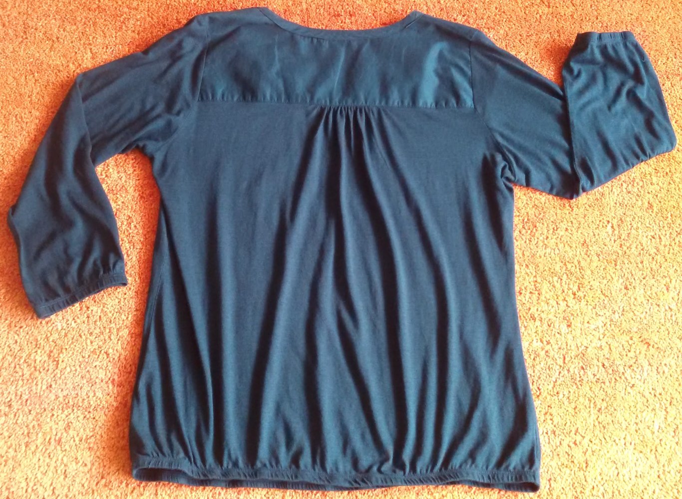 Damen Shirt Jersey Pullover Gr.40 Tannengrün von Woman NW 