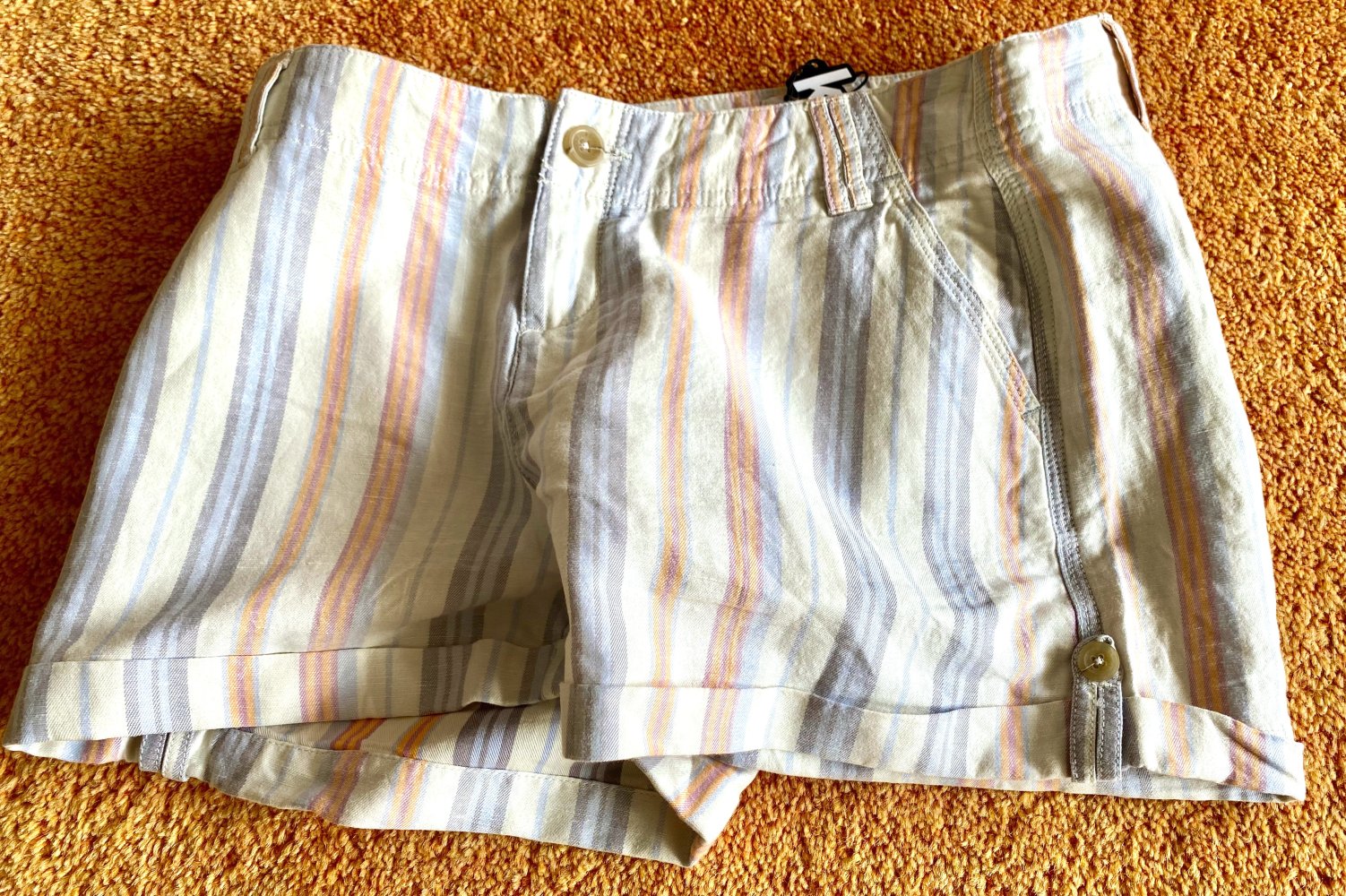 NEU Damen Hose Shorts Sommer Gr.S Bunt gestreift von Khujo P.69,95€ 