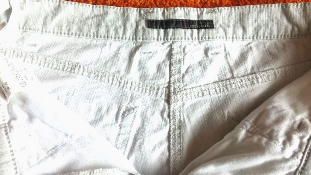 Damen Hose Sommer Caprihose Gr.38 Grau Gerke my Pants