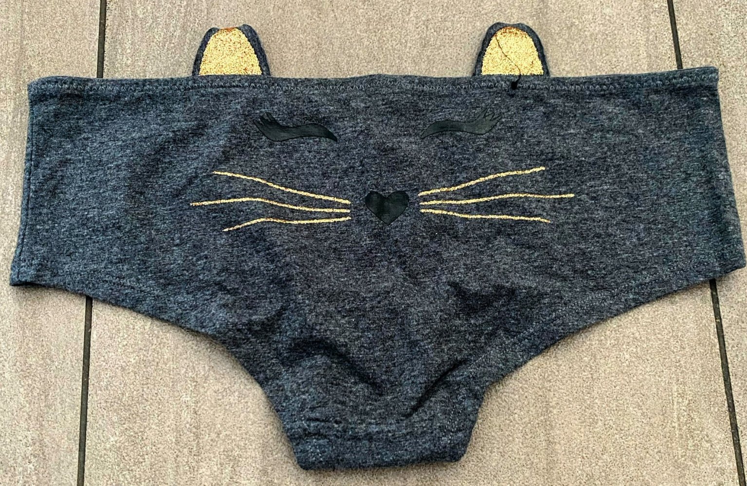 NEU Damen SEXY Hot Pants in Pantyform Gr.36 Grau Meeeeeeow 