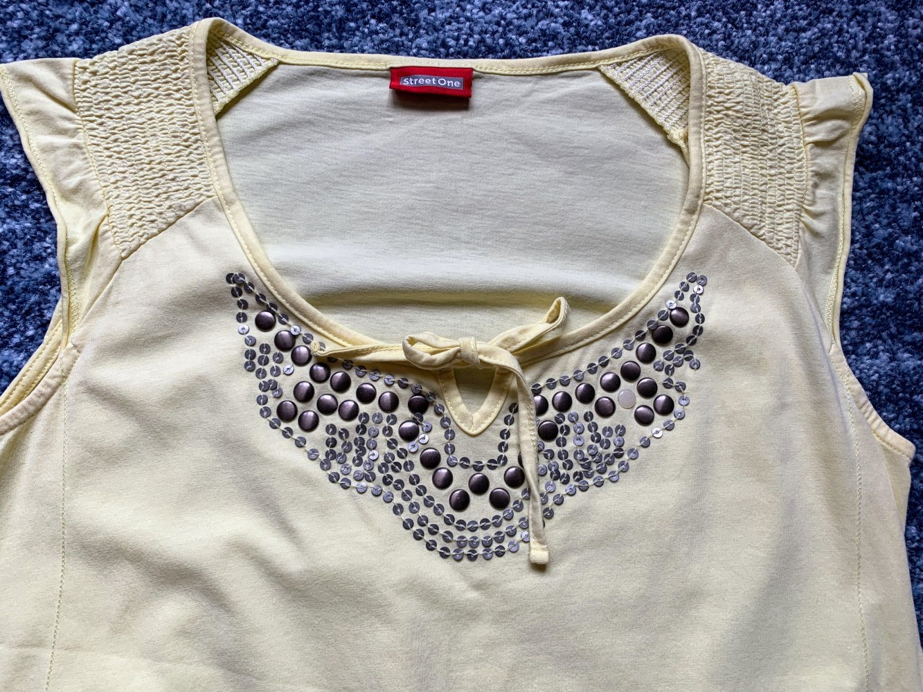 Damen Shirt Sommer leicht Gr.38 in Gelb von Street One NW 