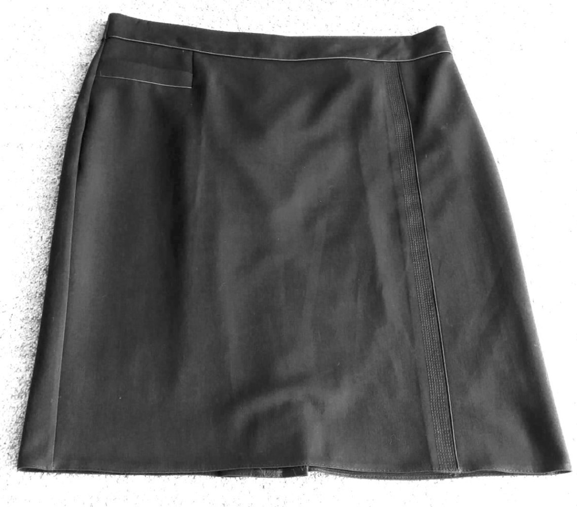 Damen Rock Business Elegant Klassisch Gr.50 in Braun 