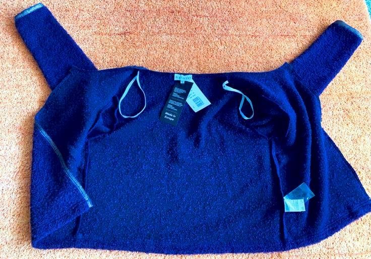 NEU Damen Jacke Strickjacke Cardigan Gr.42 Lila von Bluebeery P.89,95€