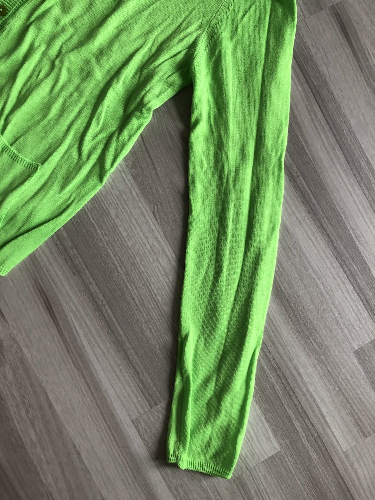 Hellgrüne Strickjacke La Fée Maraboutée Größe 3/ S/M