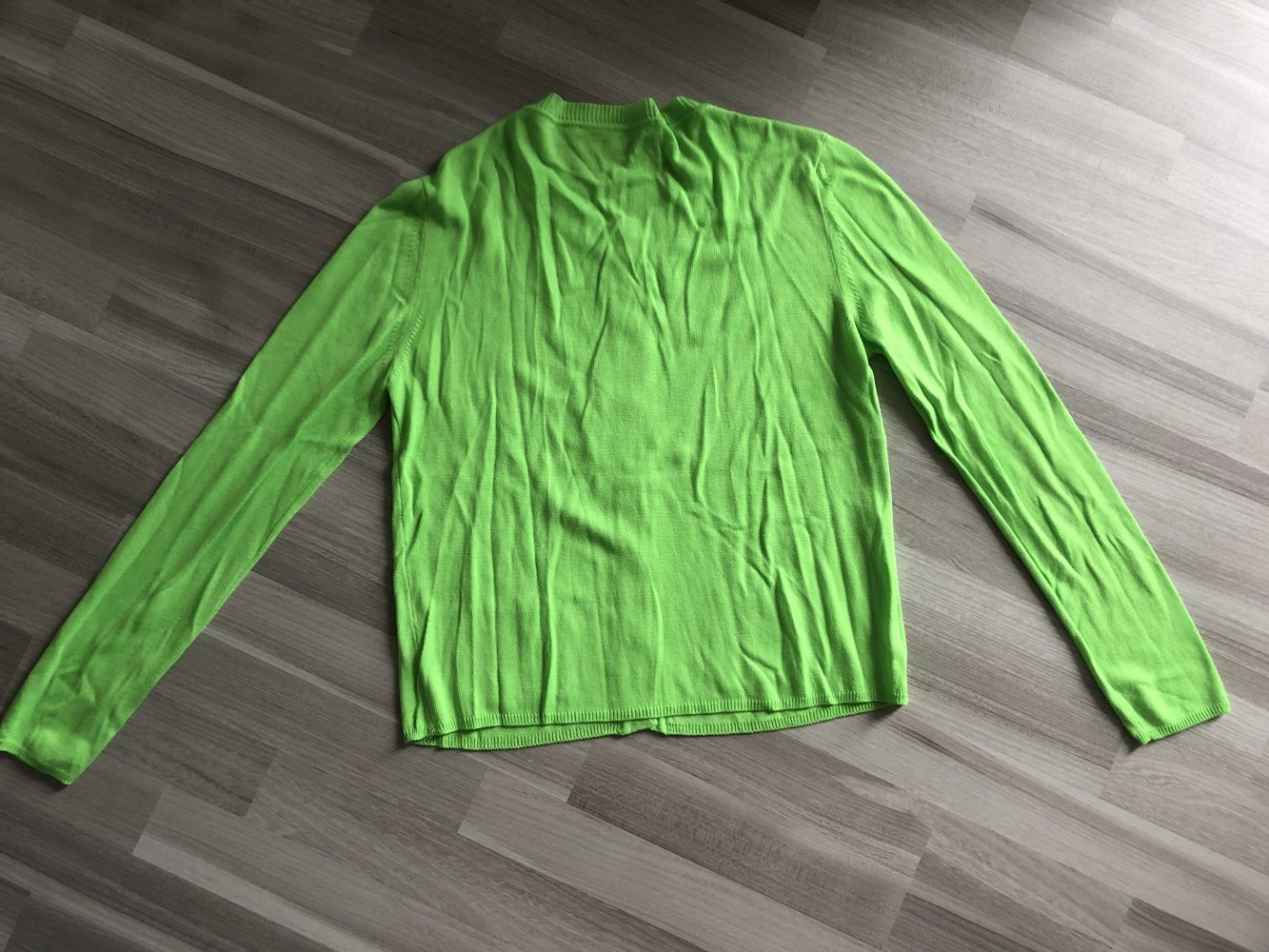 Hellgrüne Strickjacke La Fée Maraboutée Größe 3/ S/M