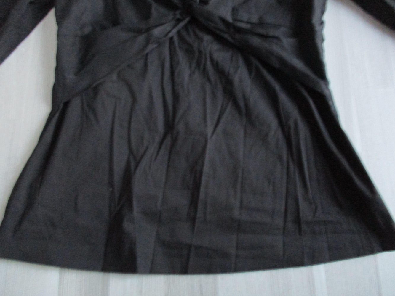 Schwarze Bluse von Bernd Berger .- Größe 36 - TOP-Zustand!