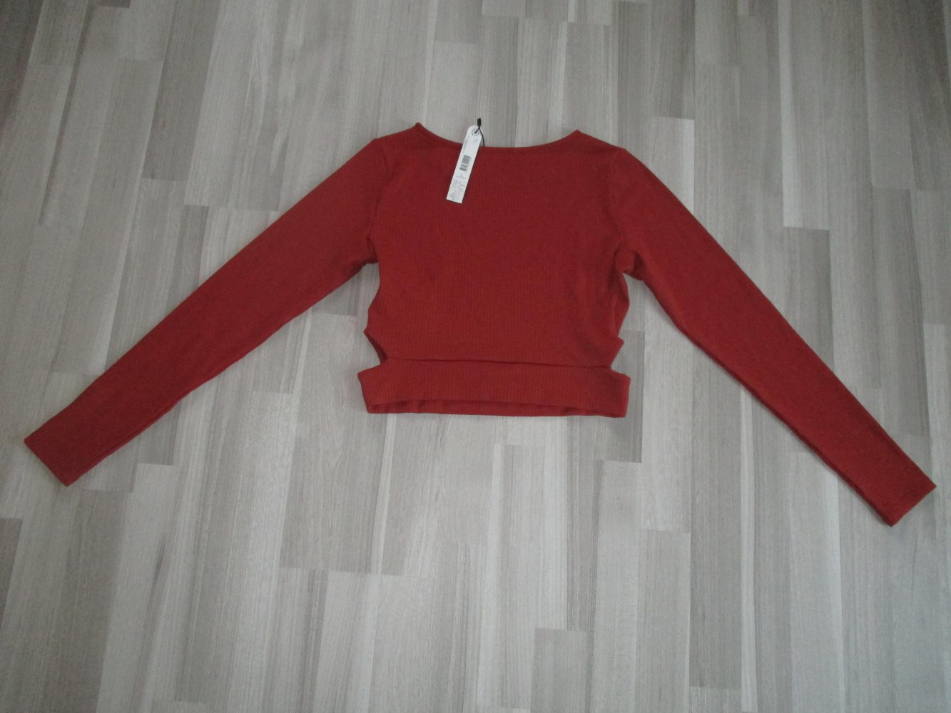 Rotes Longsleeve von Tally Weijl - Größe L - Ungetragen!