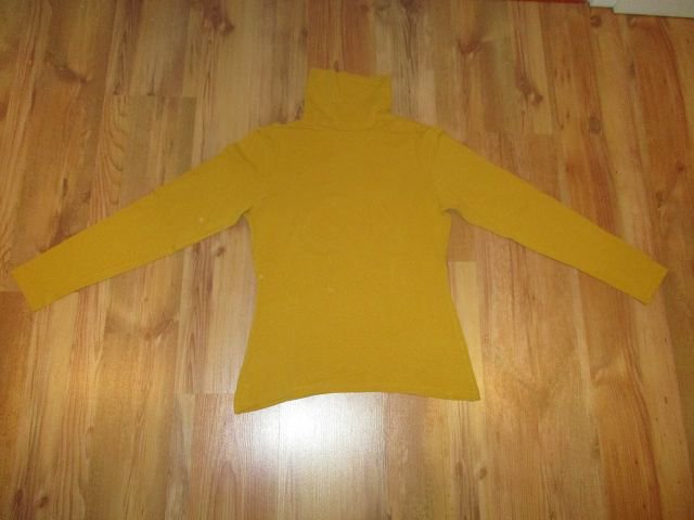 Senfgelbes Rollkragenlongsleeve von Blue Motion - Größe M 40/42 - super Zustand!