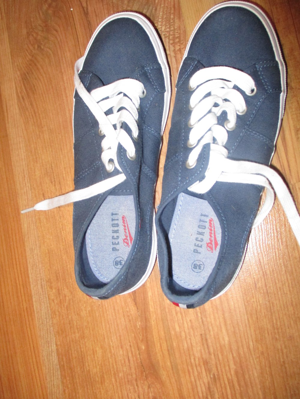 Peckott - Sneaker - Größe 38 - blau - super Zustand - Schuhe