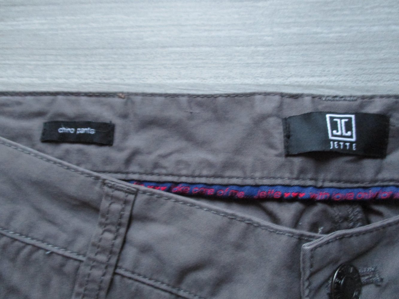 Graue Chino von Jette Joop - Größe 29 - TOP-Zustand!