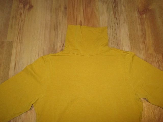 Senfgelbes Rollkragenlongsleeve von Blue Motion - Größe M 40/42 - super Zustand!