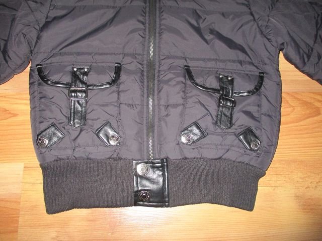 Schwarze Gov Royal Outdoorjacke - Größe M - NEU!