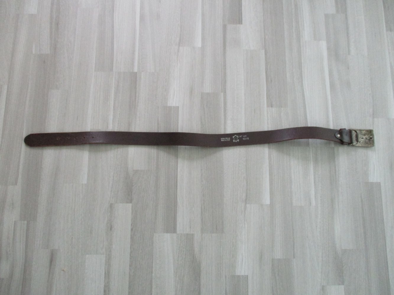 Dunkelbrauner Gürtel - Vera Pelle - 100/115 - super Zustand!