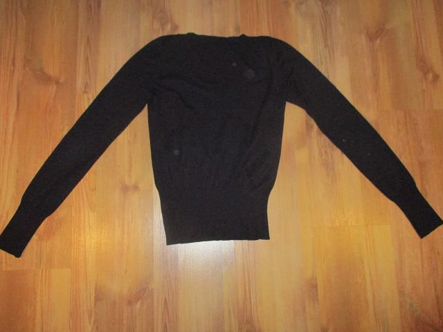 Schwarzes Longsleeve - Größe 36/38 - guter Zustand