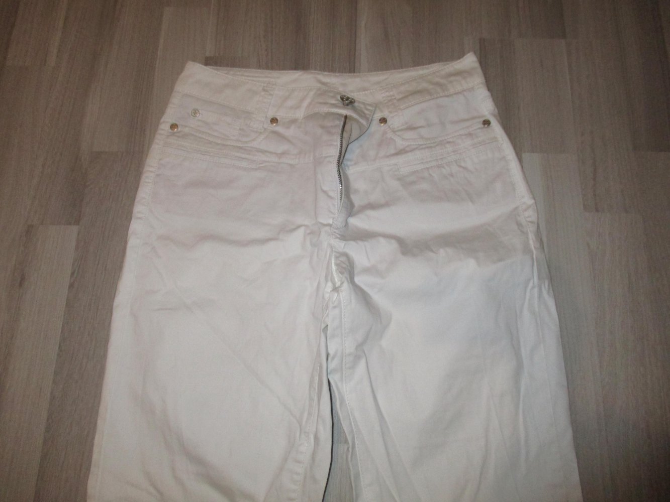 Weiße Hose von Cambio - Pearlle - Größe 40 - TOP-Zustand!